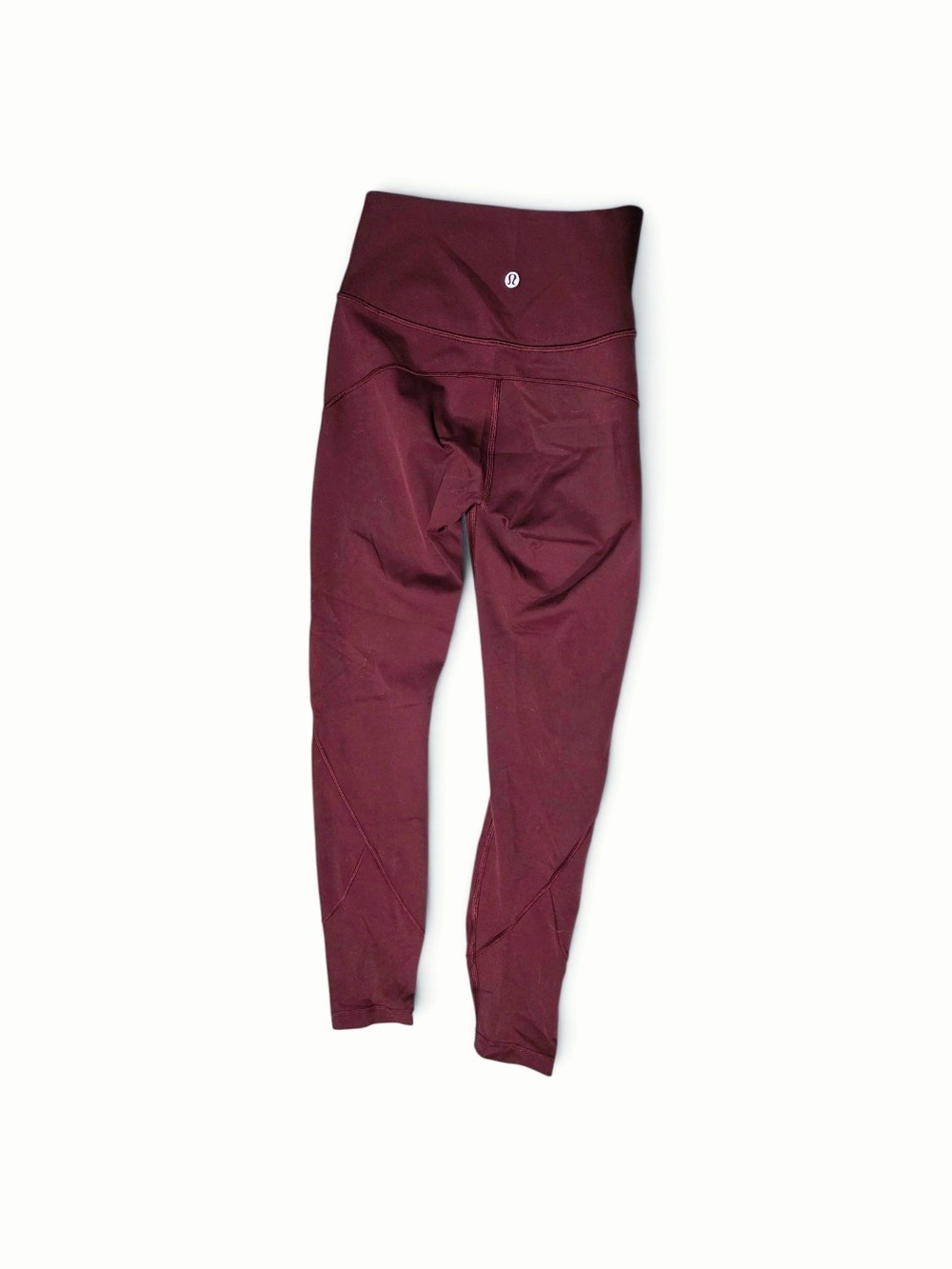 lululemon athletica Maroon/wine High-Waist Leggings